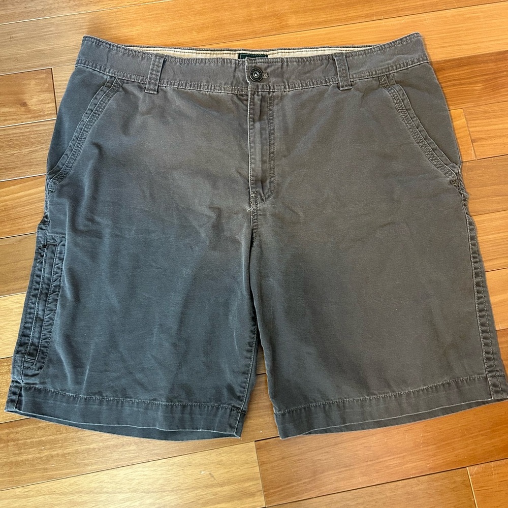 Mens Bass Shorts 40x10 Brown 100% Cotton